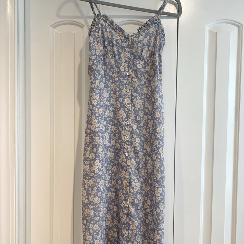 F21 floral dress